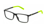 Fila Men's VFI704L Gloss Black Eyeglasses