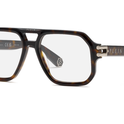 Philipp Plein Men's VPP148M Havana Eyeglasses