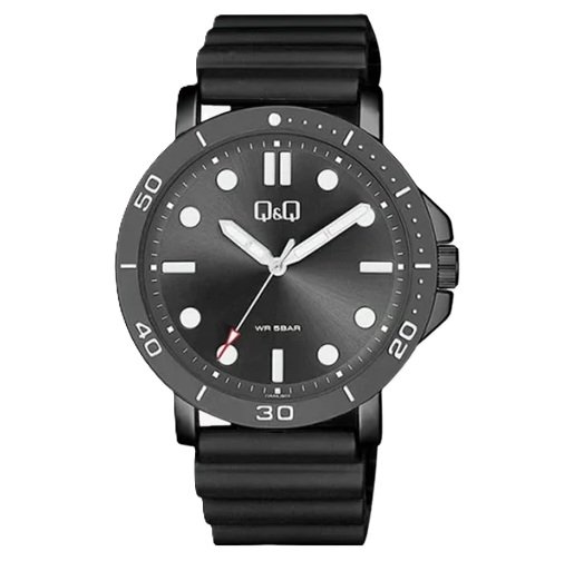 Q&q Unisex 38mm Stainless Steel Watch (VQ02J001J) Q&q Unisex 38mm Stainless Steel Watch (VQ02J001J)