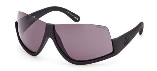 Moncler Men's VYZER ML0269 Shiny Black/Dark Grey Sunglasses Moncler Men's VYZER ML0269 Shiny Black/Dark Grey Sunglasses