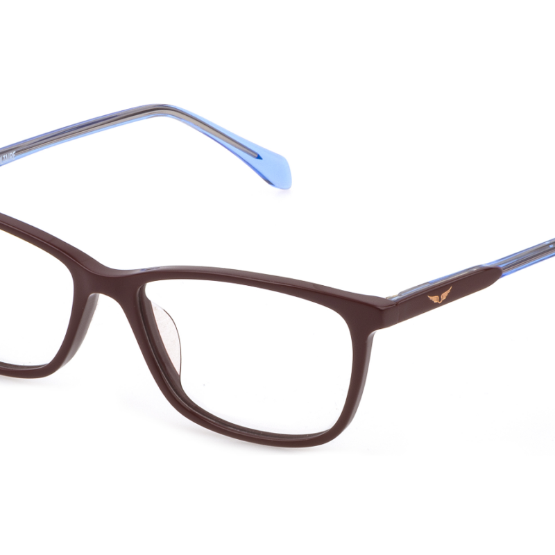 Zadig&voltaire Women's VZV293 Violet Havana Eyeglasses Zadig&voltaire Women's VZV293 Violet Havana Eyeglasses