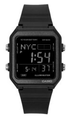 Casio Digital Resin Strap Quartz W-221H-1BV Unisex Watch