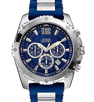 GUESS Men's 45mm Chronograph Watch (W0167G3)