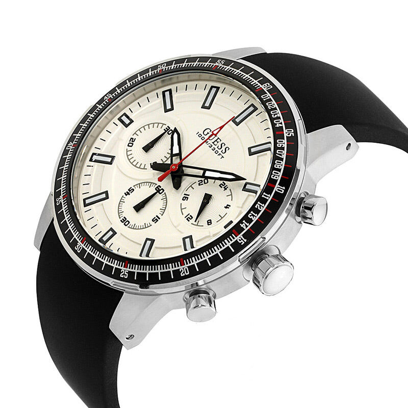 GUESS Fuel Men's 46mm Chronograph Watch (W0802G1)