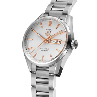 TAG Heuer Men's Carrera Silver Stainless Steel Watch (WAR201D.BA0723)