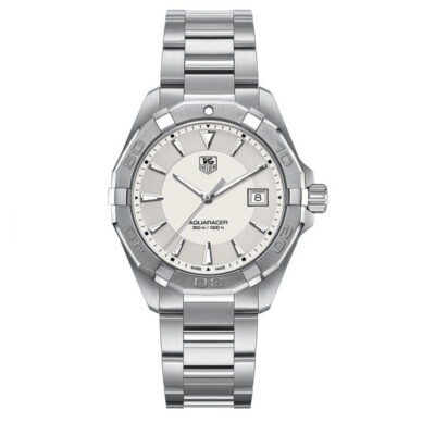 TAG Heuer Men's Aquaracer Silver Stainless Steel Watch (WAY1111.BA0928)