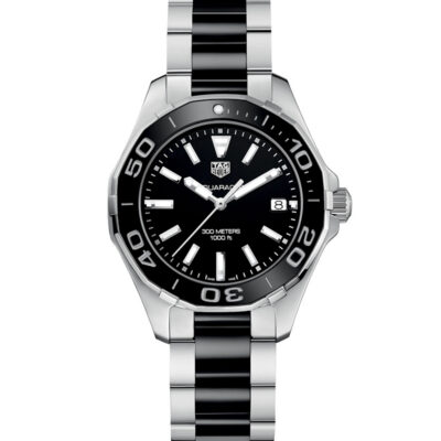 TAG Heuer Men's Aquaracer Silver Stainless Steel Watch (WAY131A.BA0913)