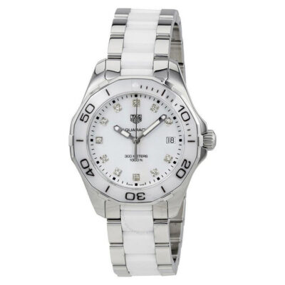 TAG Heuer Women's Aquaracer Silver Stainless Steel Watch (WAY131D.BA0914)