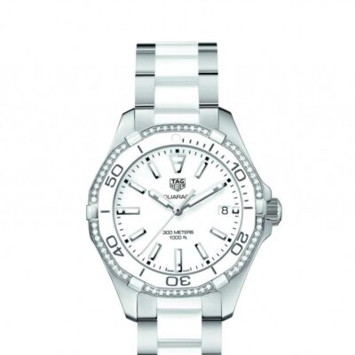 TAG Heuer Women's Aquaracer Silver Stainless Steel Watch (WAY131H.BA0914)