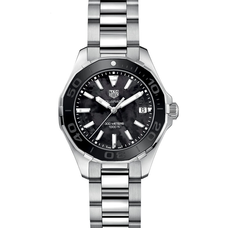 TAG Heuer Men's Aquaracer Silver Stainless Steel Watch (WAY131K.BA0748)
