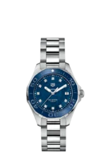 TAG Heuer Women's Aquaracer Silver Stainless Steel Watch (WAY131L.FT6091)
