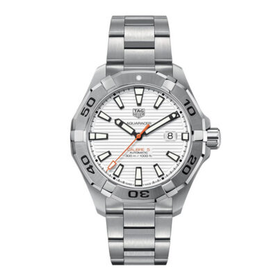 TAG Heuer Men's Aquaracer Silver Stainless Steel Watch (WAY2013.BA0927)