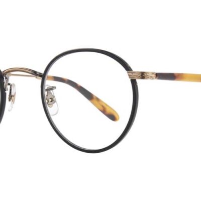 Garrett Leight Men's WILSON Matte Black-Matte Spotted Tortoise Eyeglasses
