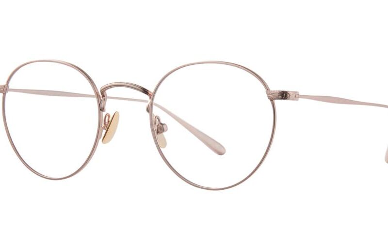Garrett Leight Men's WILSON M II Champagne Eyeglasses