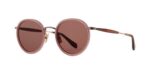 Garrett Leight Men's WILSON X SUN Desert Rose-Copper/Semi-Flat Pure Rosewood Sunglasses