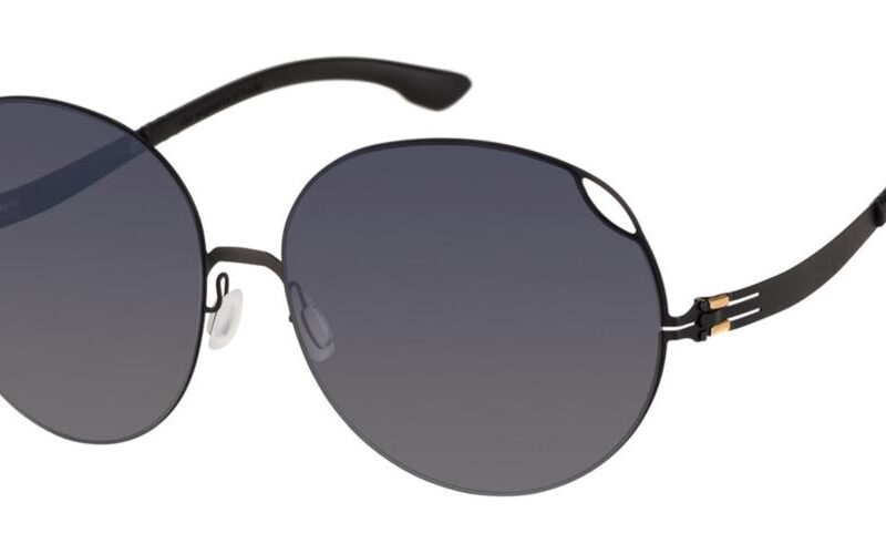 Ic!berlin Men's YULINA T. Black/Grey Sunglasses Ic!berlin Men's YULINA T. Black/Grey Sunglasses