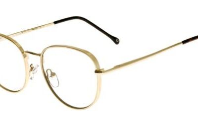 Zerone Five Women's ZO 918 Gold Eyeglasses