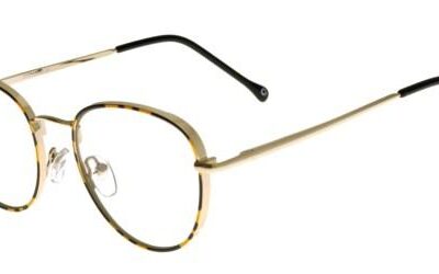 Zerone Five Women's ZO 918 Havana Gold Eyeglasses