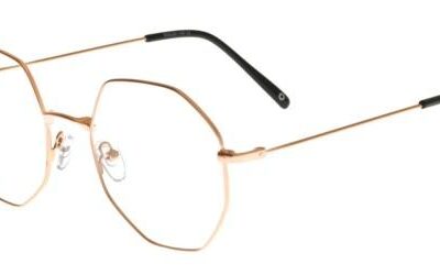 Zerone Five Women's ZO 925 Rose Gold Eyeglasses