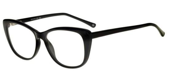 Zerone Five Women's ZO CP129 Shiny Black Eyeglasses Zerone Five Women's ZO CP129 Shiny Black Eyeglasses