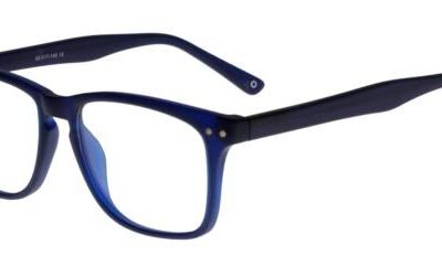 Zerone Five Men's ZO CP136 Matte Blue Eyeglasses