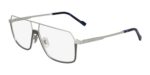 Zeiss ZS24157LPMAG-SET Satin Silver/Matte Blue Sunglasses