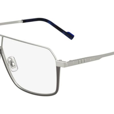 Zeiss ZS24157LPMAG-SET Satin Silver/Matte Blue Sunglasses