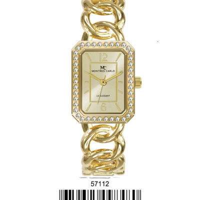 DACQA Bangle Watch – Gold