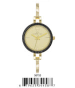 DACQA Bangle Watch – Gold/Black