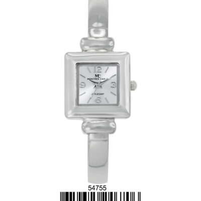 DACQA Bangle Watch – Silver