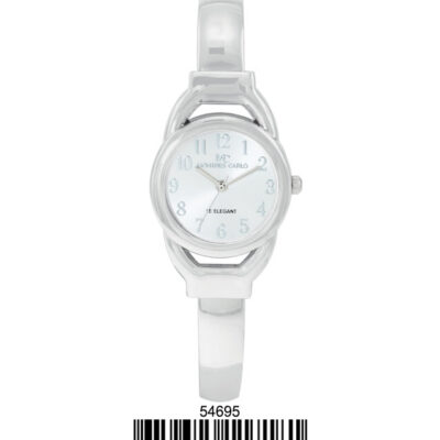 DACQA Bangle Watch – Silver