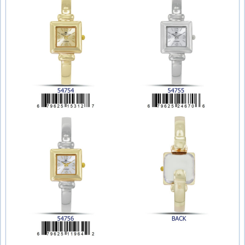 DACQA Bangle Watch – Two Tone