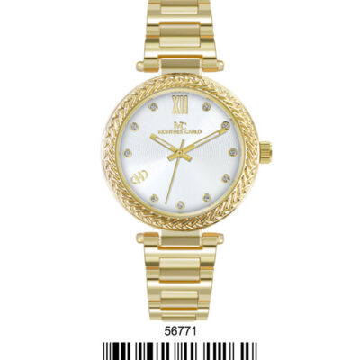 DACQA Bracelet Watch – Gold