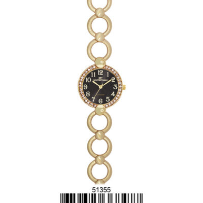 DACQA Bracelet Watch – Gold Black