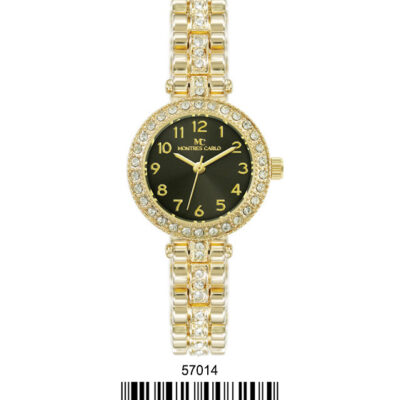 DACQA Bracelet Watch – Gold/Black