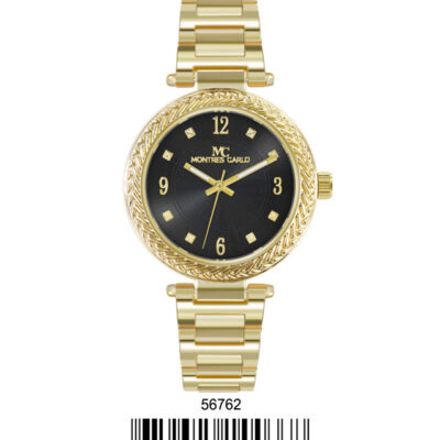 DACQA Bracelet Watch – Gold/Black