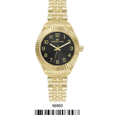 DACQA Bracelet Watch – Gold/Black