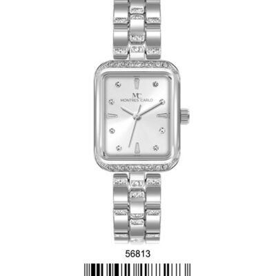DACQA Bracelet Watch – Silver