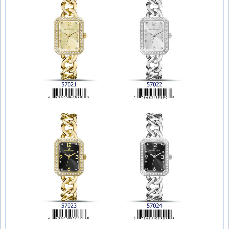DACQA Bracelet Watch – Silver