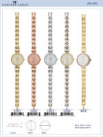 DACQA Bracelet Watch – Silver