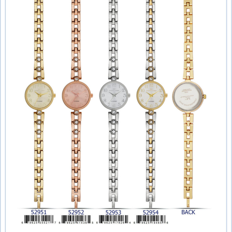 DACQA Bracelet Watch – Silver