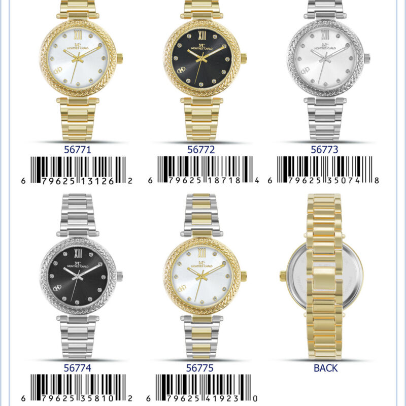 DACQA Bracelet Watch – Silver