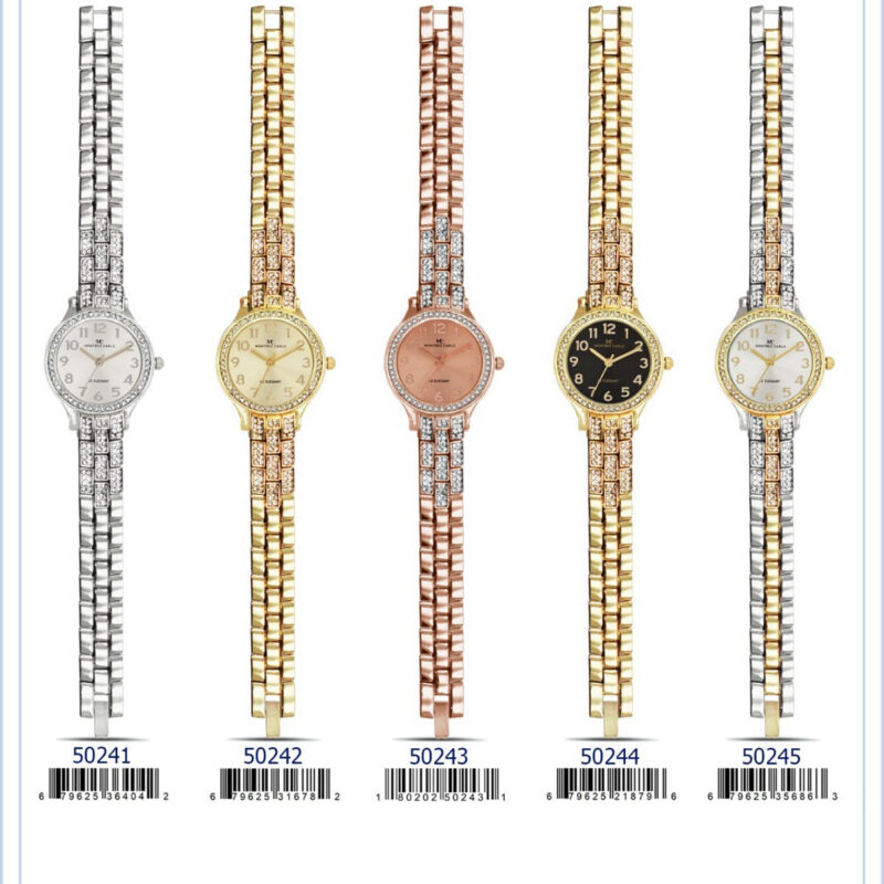 DACQA Bracelet Watch – Silver