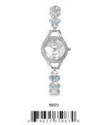 DACQA Bracelet Watch – Silver/Blue