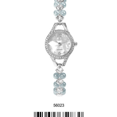 DACQA Bracelet Watch – Silver/Blue