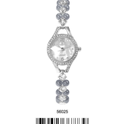 DACQA Bracelet Watch – Silver/DK Grey
