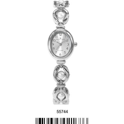 DACQA Bracelet Watch – Silver/White