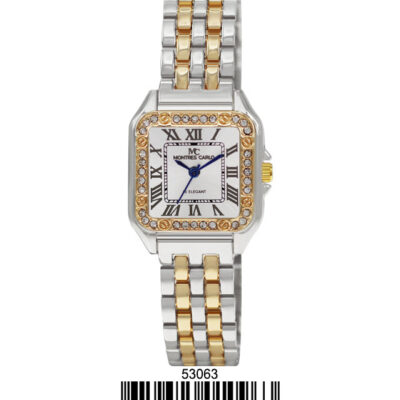 DACQA Bracelet Watch – Two-Tone Gold