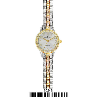 DACQA Bracelet Watch – Two-Tone Gold