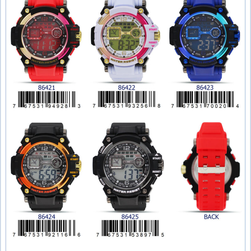DACQA Digital Watch – Black